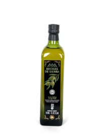 Huile d'olive Extra Vierge Aromas de Sierra en bouteille de verre de 750 ml
